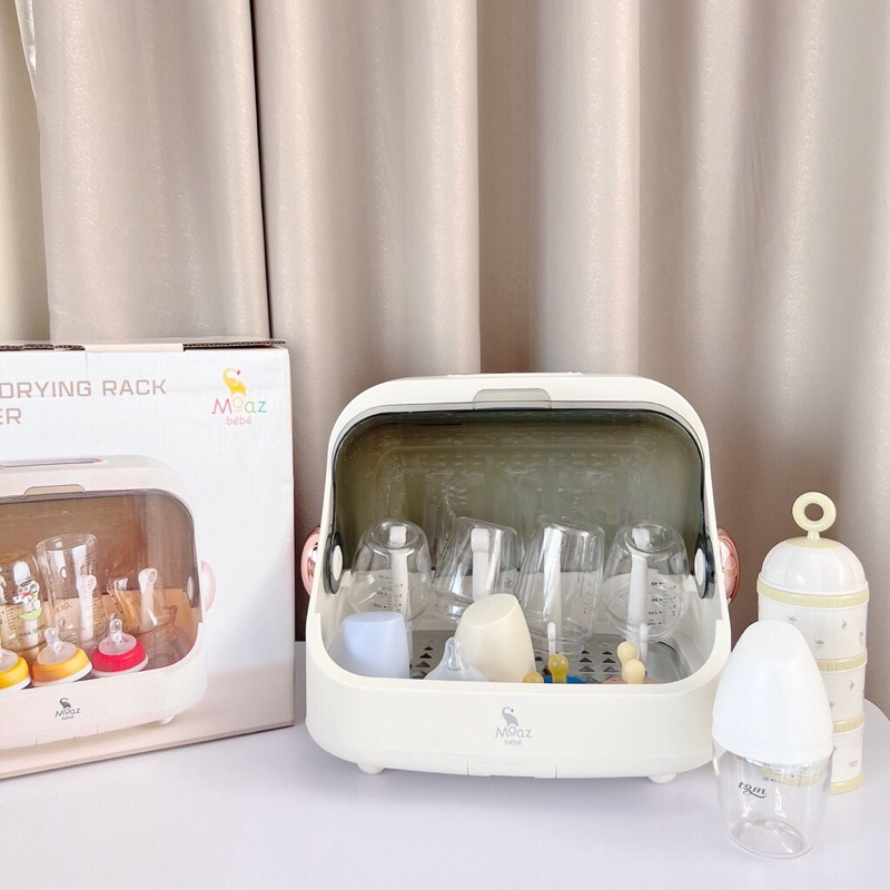 Máy úp bình sữa tiệt trùng sấy khô UVC Moaz Bebe MB-044