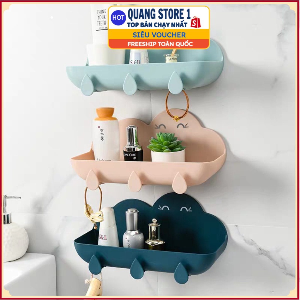 Giá treo bánh xà bông, Kệ đựng xà phòng siêu chắc không cần khoan đục