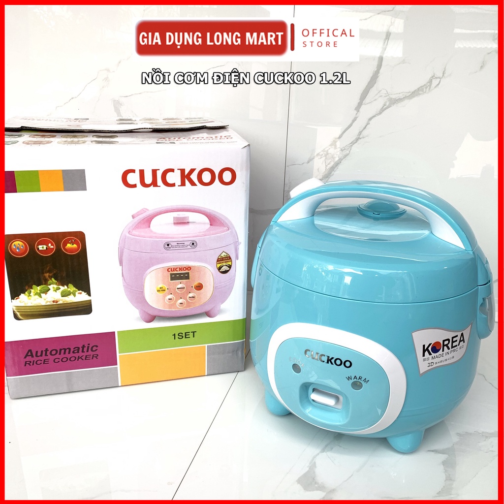 Nồi cơm điện Mini CUCKOO 1.2L Nồi cơm điện nhỏ cho gia đình 2-3 Người Hàng Bảo Hành 12 Tháng