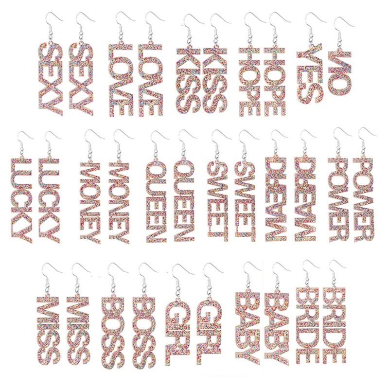 Khuyên Tai Acrylic Dễ Thương Thời Trang Cho Nữ