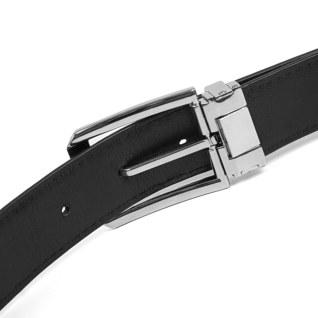 Thắt Lưng Harda Da Nappa 3 Lớp Khóa Kim