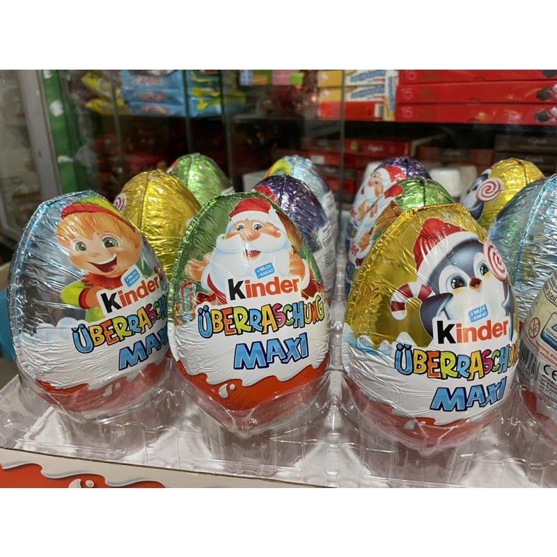 Socola Kinder quả trứng ông già Noel