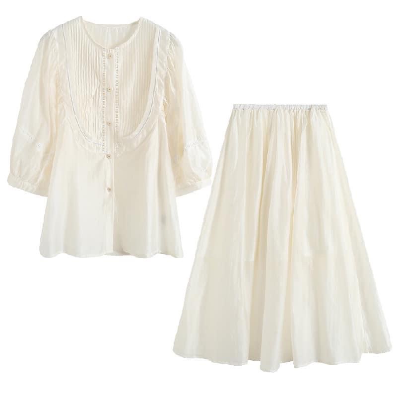 Set váy tơ Hàn Quốc size S/M new
