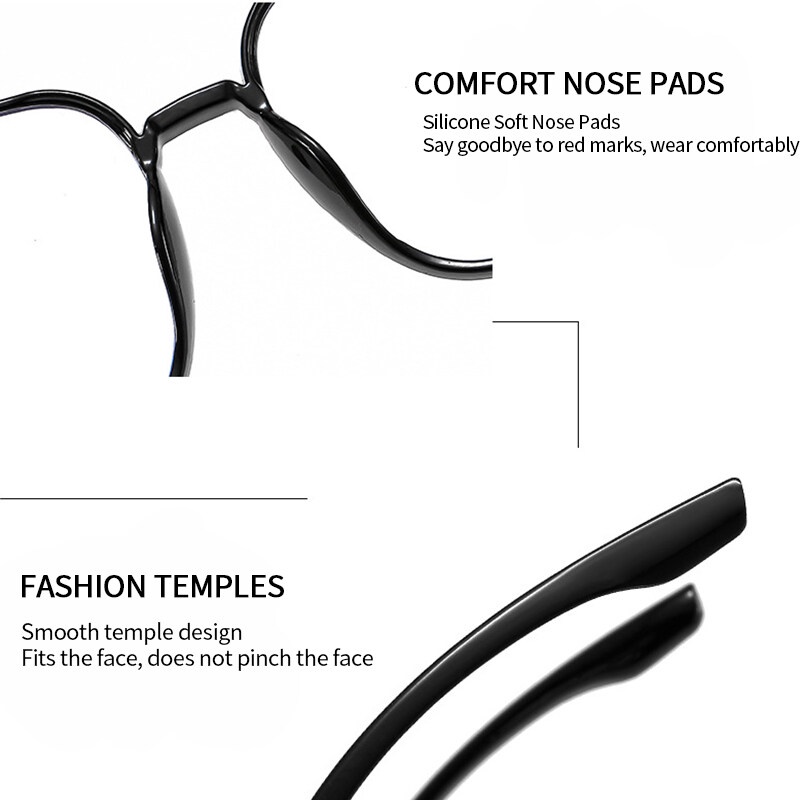 Kính Mát Khung Đa Giác Chống Ánh Sáng Xanh Từ 600 Đến 0 PTQ