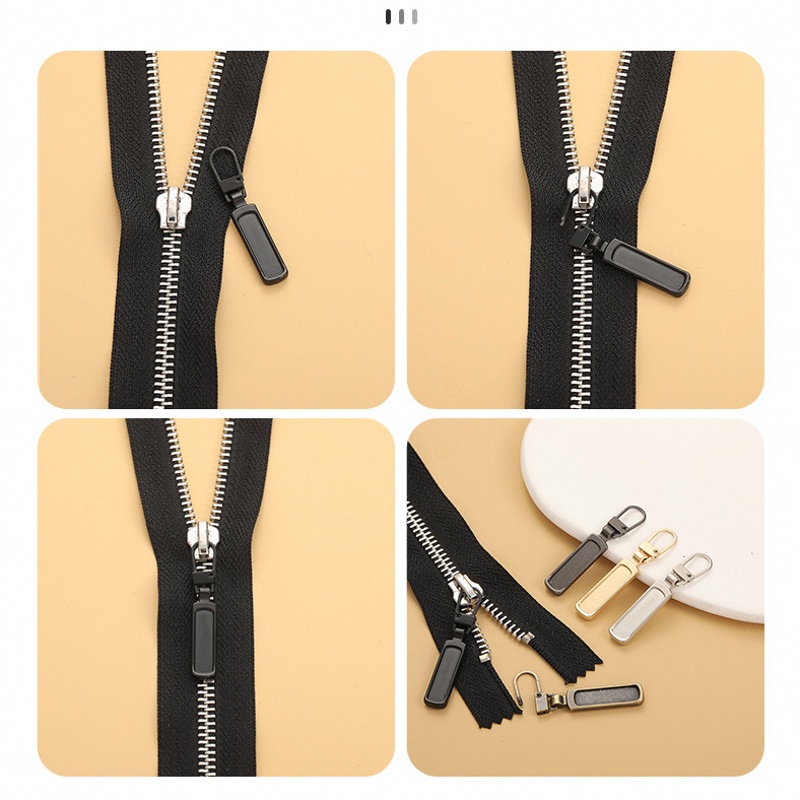 Bộ Dụng Cụ Khóa Kéo Kim Loại Dùng Để Thay Thế Cho Túi Xách / Khóa Kéo Diy