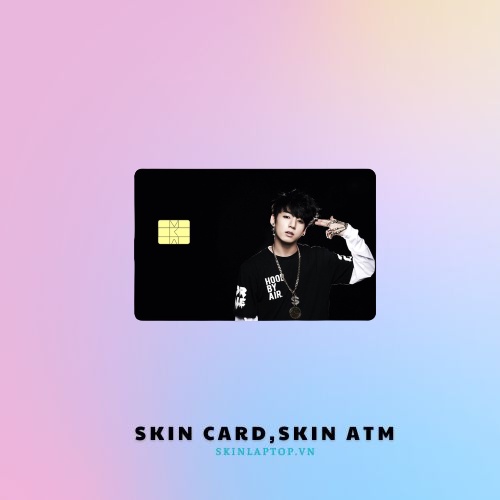 Miếng Dán Thẻ Card Kpop BTS | SKIN ATM, Thẻ Xe, Thẻ Chung Cư Trang Trí - Chất Liệu Decal Vinyl Chống Nước