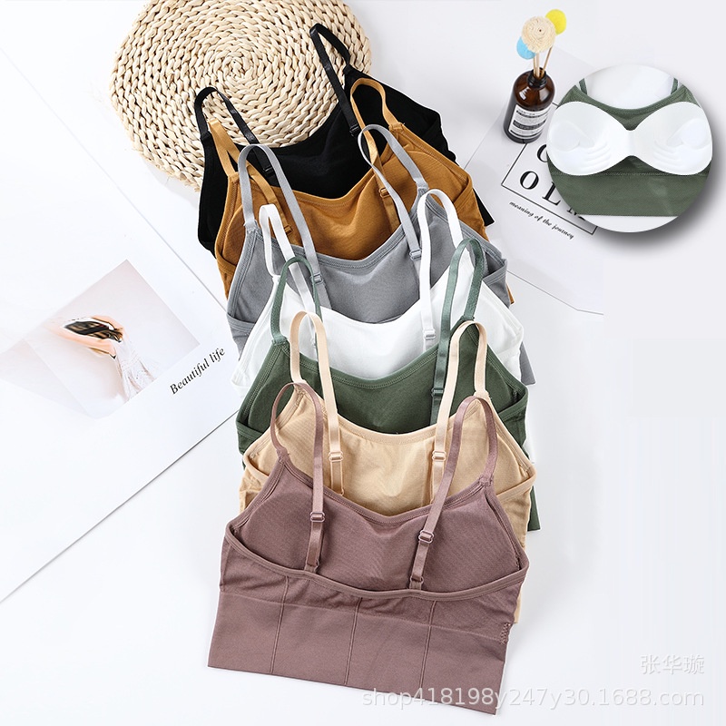 Áo bra nữ thể thao tập gym, yoga thun co giãn giá rẻ nhiều màu sắc trẻ trung - BR13