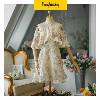 ĐẦM YẾM HOA NỔI RỚT VAI BÈO TẦNG [kèm ảnh thật ]