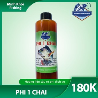 Rô phi 1 chai - Hương liệu câu rô phi dịch vụ