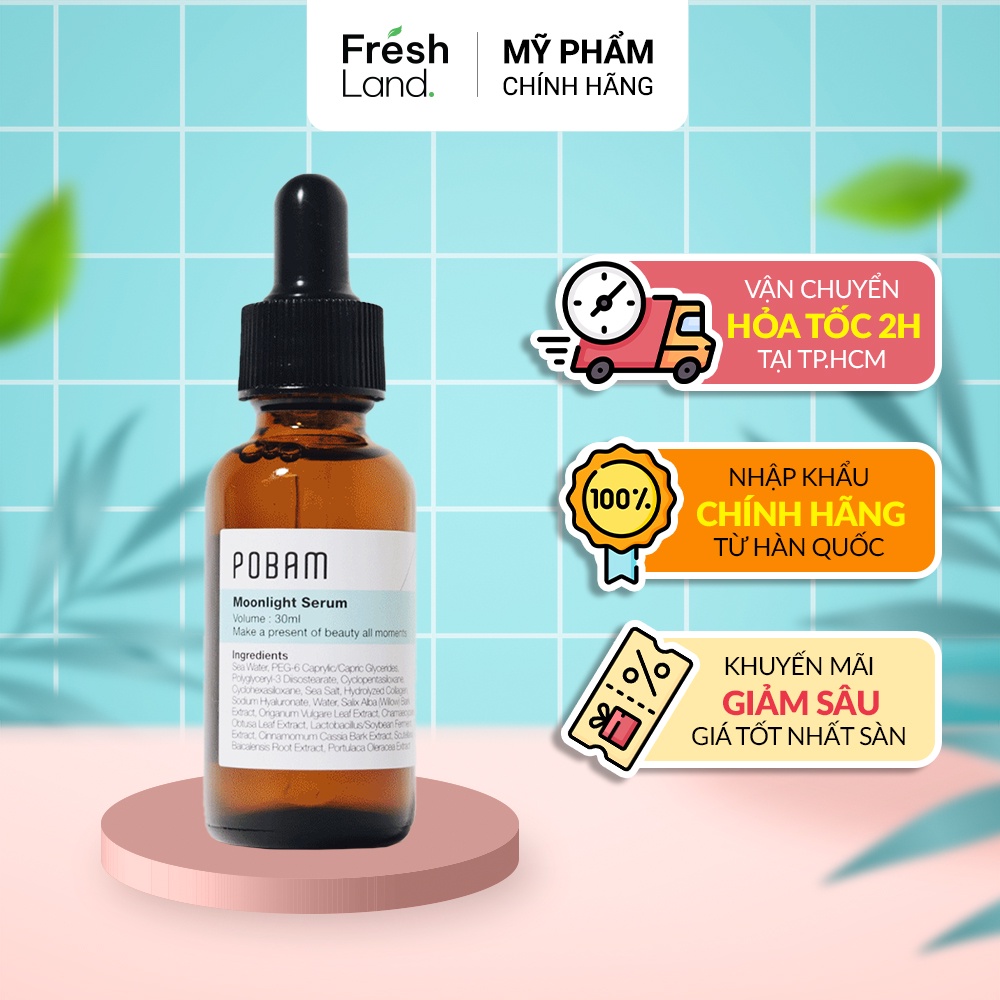 Serum CHUYÊN SE KHÍT LỖ CHÂN LÔNG Moonlight Pobam_HSD:07/2023