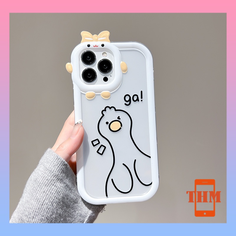 Ốp lưng iphone Vịt con hình quái vật nhỏ Cho Iphone 6 / 6S / 6splus / se / 7 / 7plus / 8 / 8plus / X / xs / xsmax / 11 / 12 / 13 / 14 / plus / pro / pro max-6006