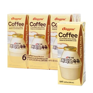 Sữa Hàn Quốc Binggrae vị Coffee (lốc 6 hộp)