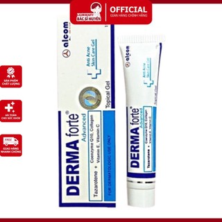 Derma Forte Gel và Derma Forte Advanced Ngừa Mụn Thâm, Mụn Trứng Cá 15g