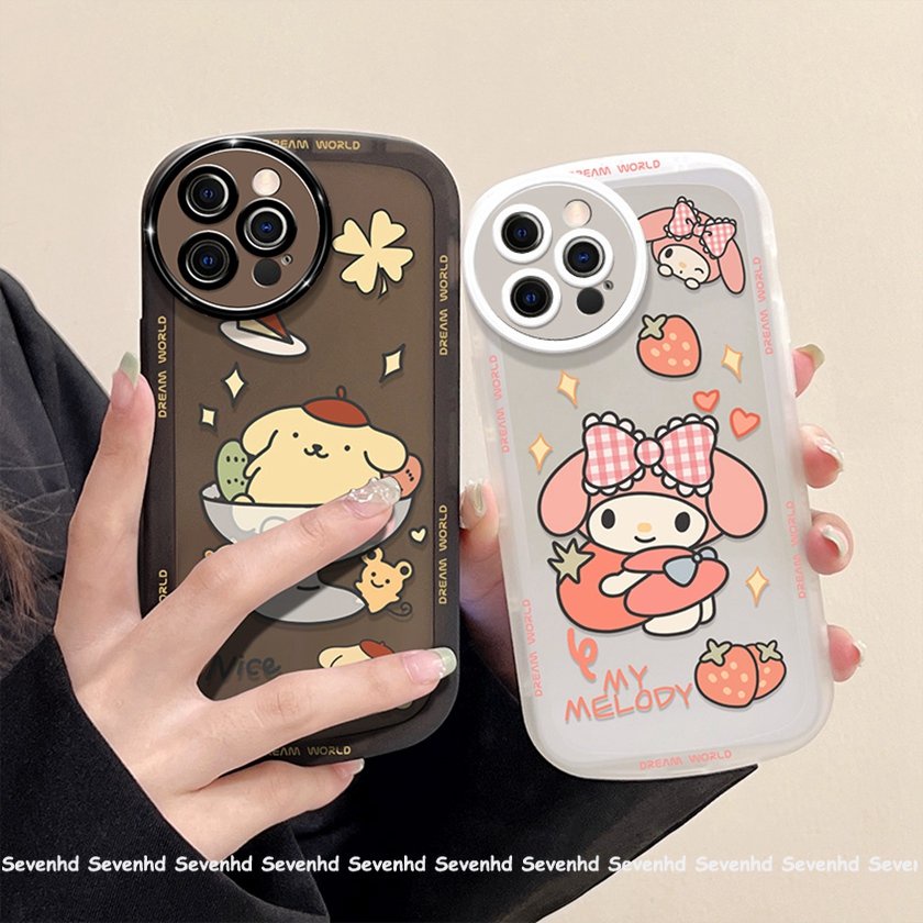 Ốp Điện Thoại Họa Tiết Melody Cho iPhone 14 13 12 11 Pro Max X XR Xs Max 8 7 6 6s Plus SE 2020