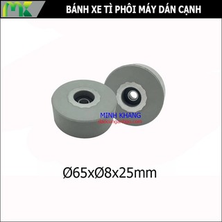 Bánh xe tì phôi máy dán cạnh