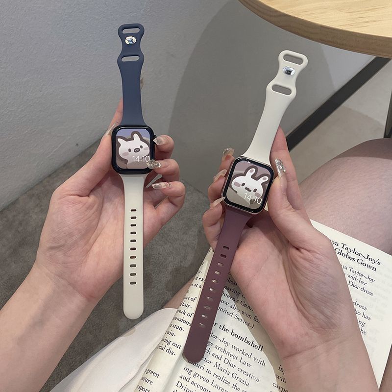 Dây Đeo Thay Thế Bằng Silicone Mỏng Cho Redmi Watch 2 Lite Xiaomi Mi Watch Lite Ốp