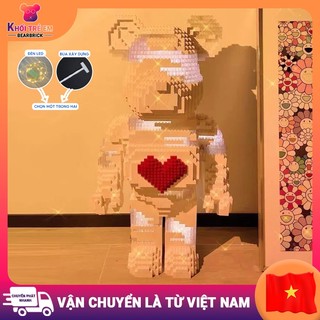 Bộ đồ chơi xếp hình gấu violent độc đáo