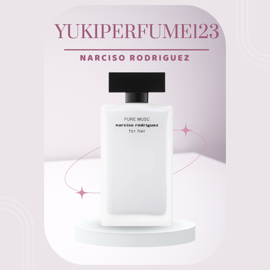 Nước hoa nữ Narciso Trắng Pure Musc EDP 100ml - Dầu thơm xạ hương hoa gỗ quyến rũ đẳng cấp