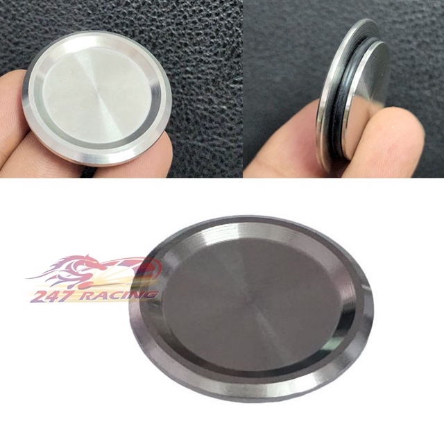 Nắp Chụp Cacte Inox 304 mẫu TRƠN gắn xe máy Sirius Jupiter....