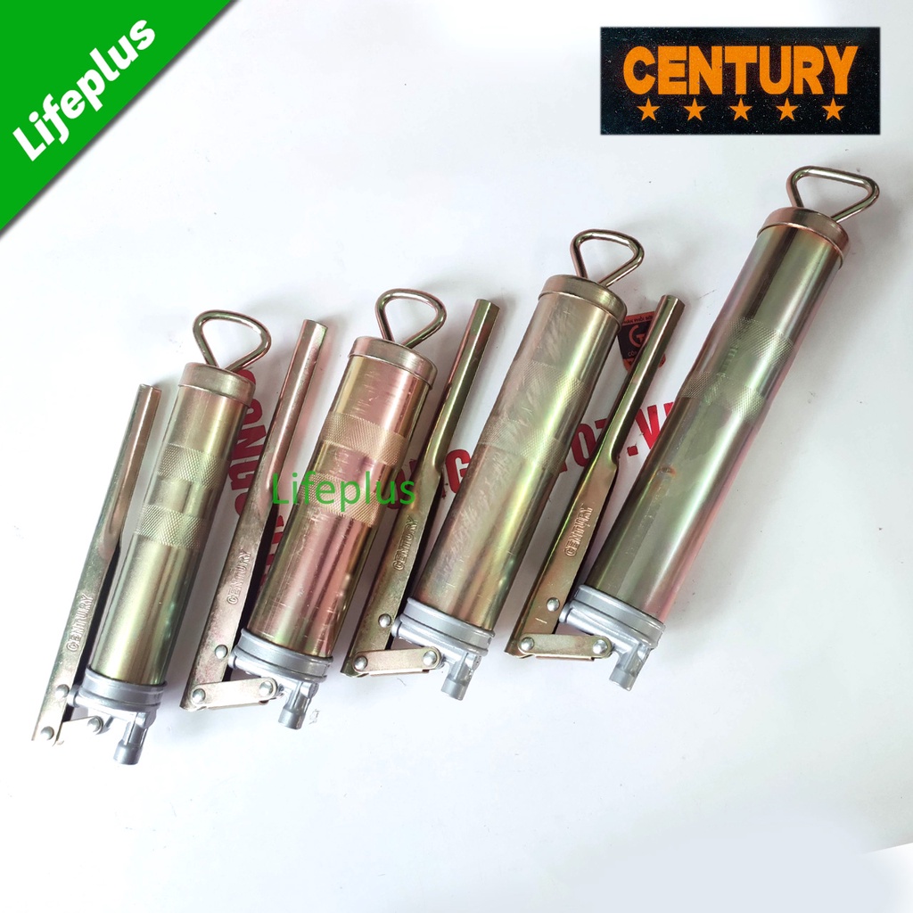 Bơm mỡ bò Century nhiều kích cỡ 200cc, 300cc, 400cc,500cc