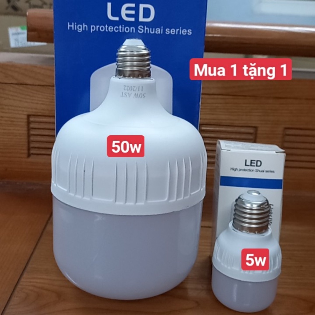 001 Bóng Đèn Led Bulb Trụ Nhựa Đủ Loại Công Suất Siêu Sáng ,Tiết Kiệm Điện | BigBuy360 - bigbuy360.vn