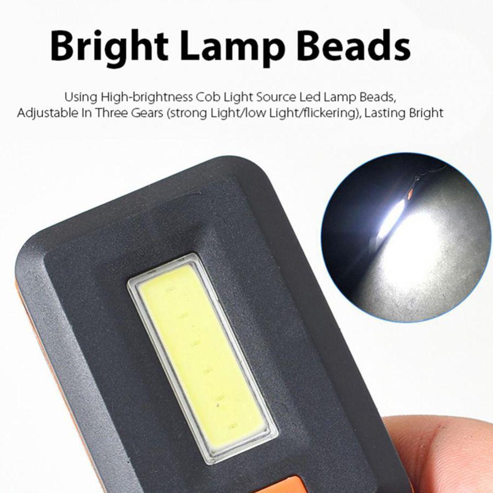 PINEVN Bộ 4 Móc Khóa Đèn Pin LED COB Chuyên Dụng