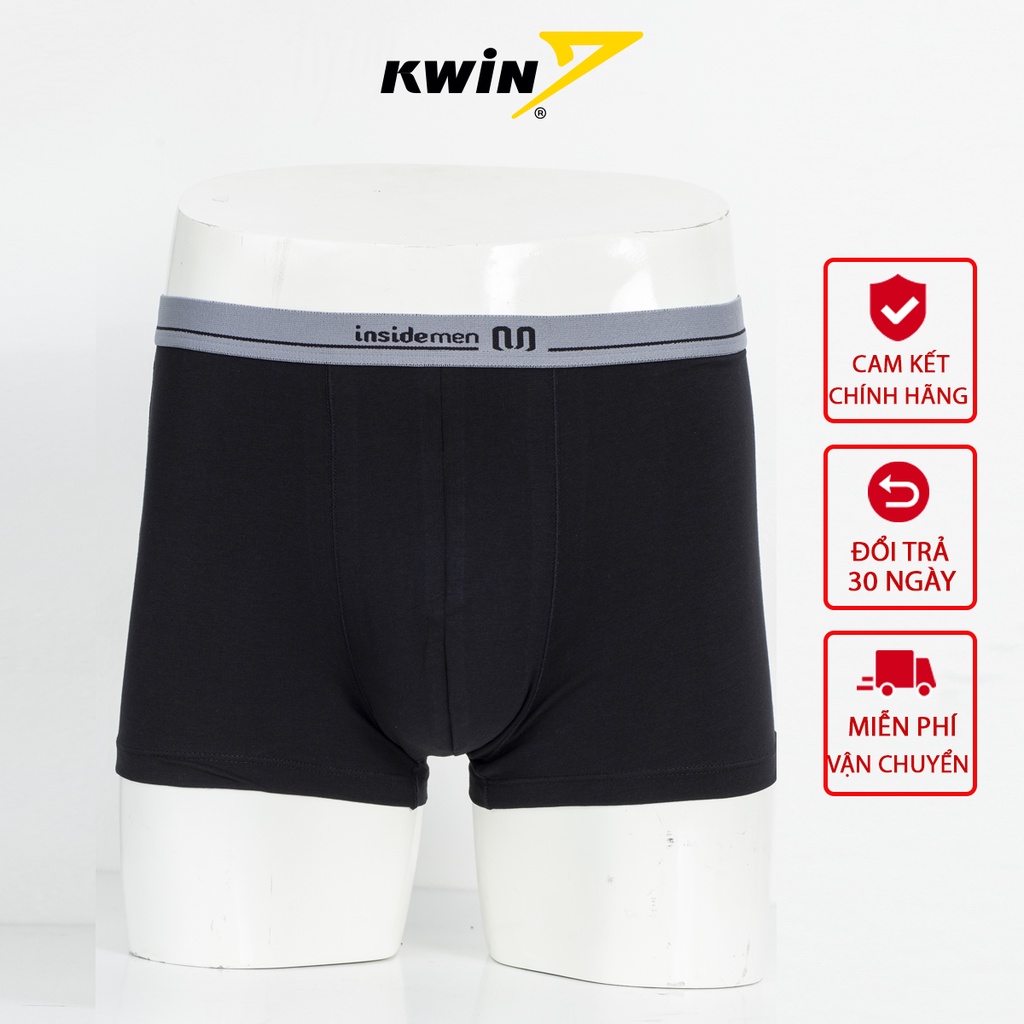 Quần lót nam boxer INSIDEMEN chất Cotton mềm mại thoáng khí an toàn cho mọi làn da IBX016