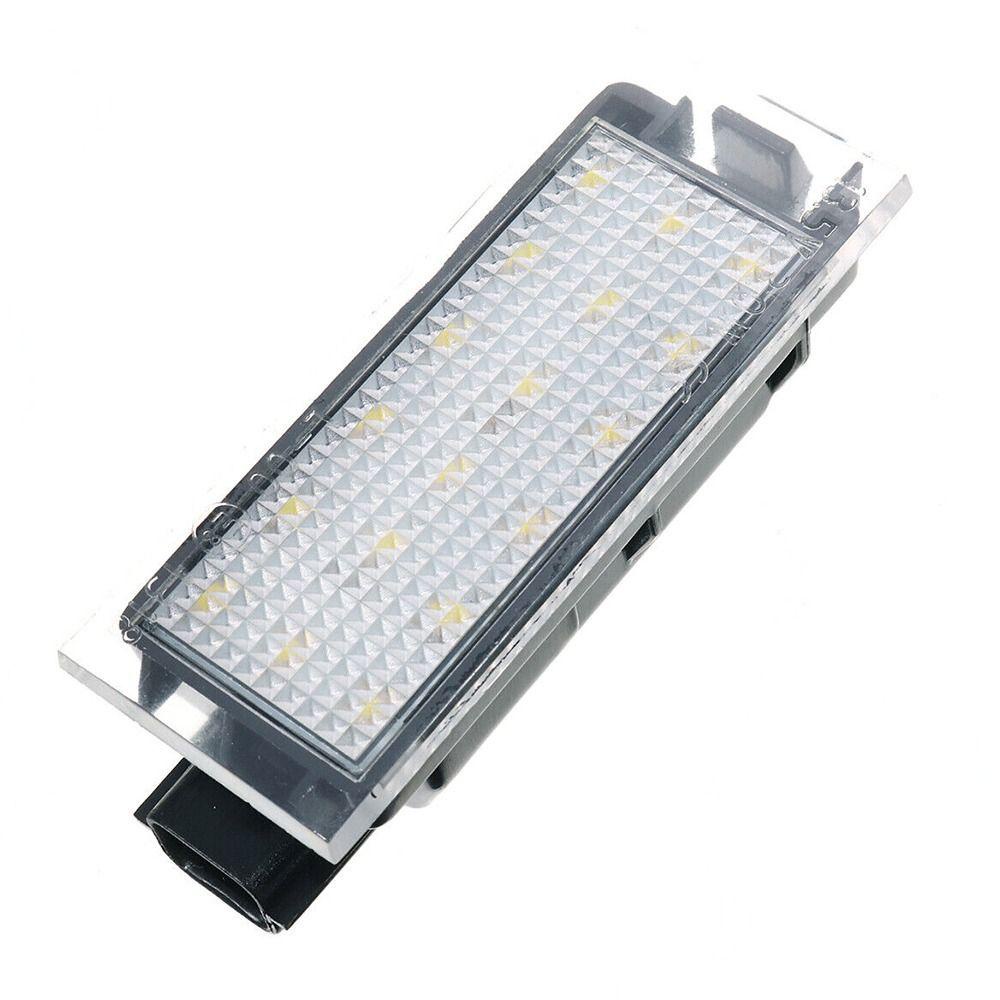 MYRONGVN Set 2 Đèn LED 12V Ánh Sáng Trắng Gắn Biển Số Xe Ô Tô Renault Laguna Megane Master