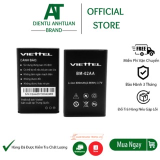 Pin nokia bm-02aa⚡giá rẻ⚡ cho các dòng máy cục gạch nokia 1280, 110i...