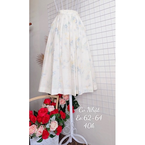 Chân váy Nhật dài kiểu