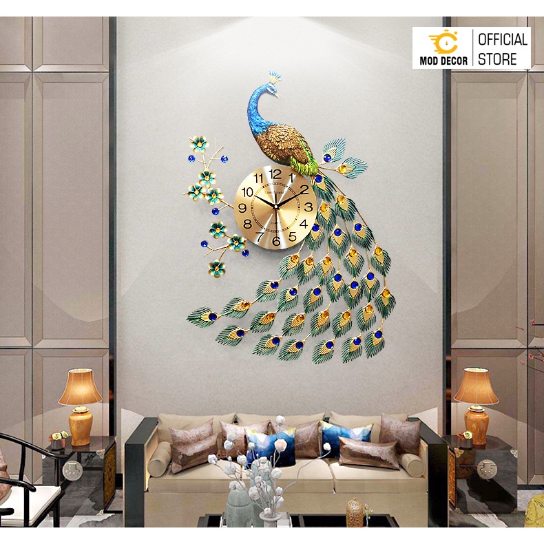 Đồng hồ treo tường trang trí công phượng MOD Decor, Lianzhang mã 916