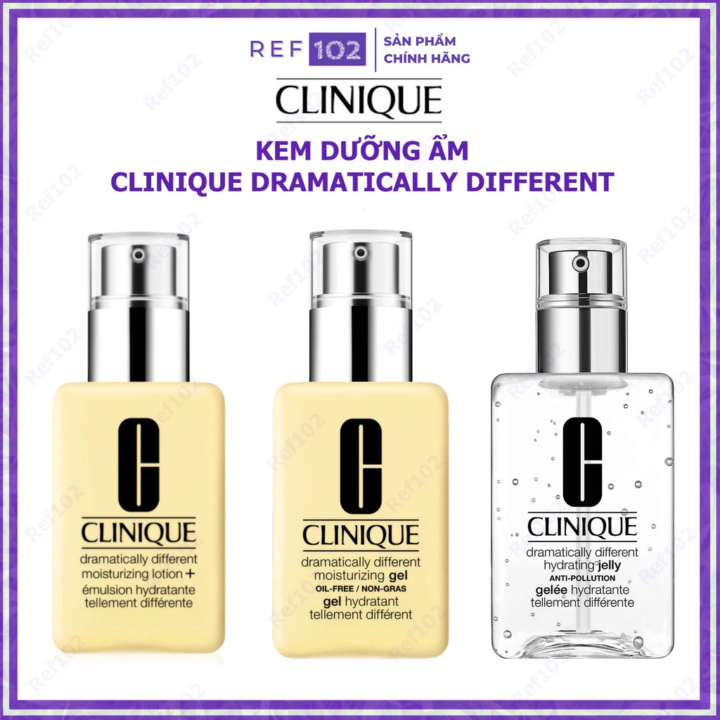 Kem và Gel dưỡng ẩm Clinique Dramatically Different Moisturizing Gel Lotion+ Jelly
