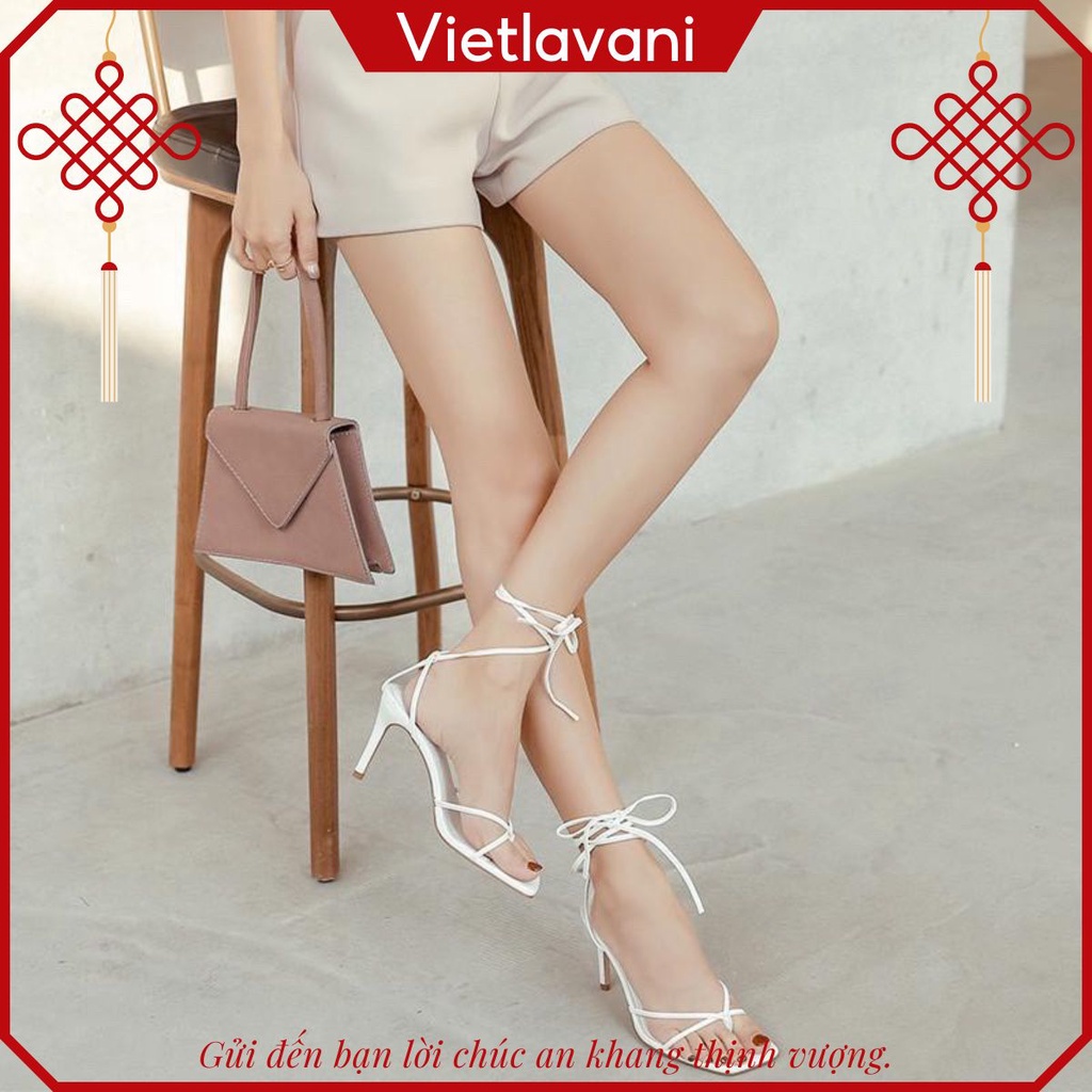 Giày nữ thời trang cột dây đẳng cấp cao 7cm HGS18