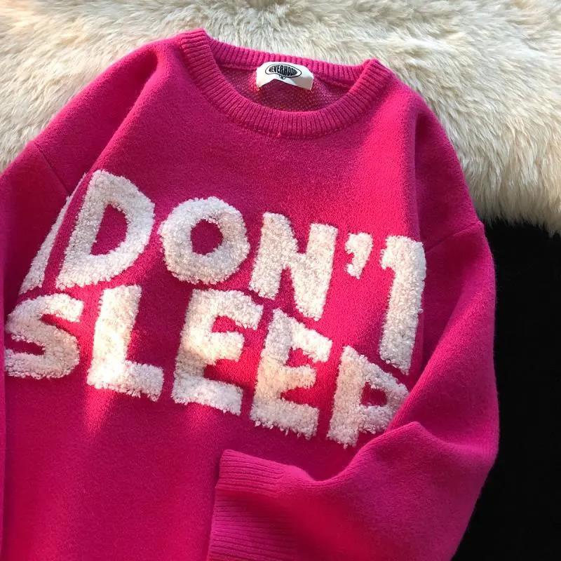 IELGY  IELGY Áo sweater Dáng Rộng Phong Cách Thời Trang retro Nhật Bản Dành Cho Nữ