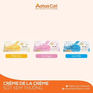 kem thưởng vị cá hồi Aatascat