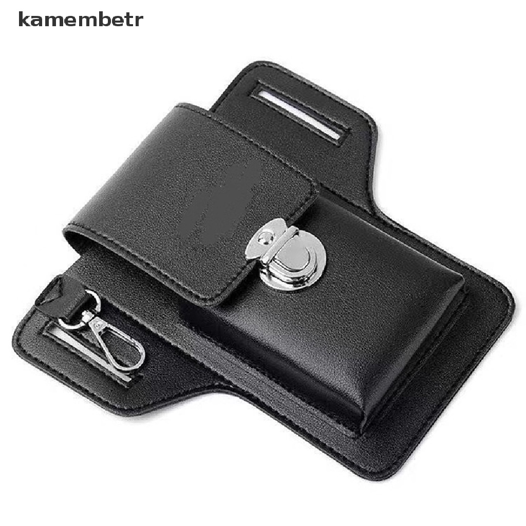 Túi Da PU Đeo Hông Đựng Điện Thoại Đa Năng Thời Trang Cho Nam