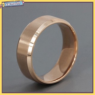 Nhẫn Thép Titan Thời Trang Cho Cặp Đôi