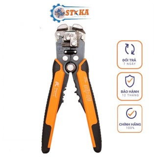 Kìm tách dây, kìm đa năng 3 trong 1 tuốt dây, cắt dây điện, bấm cos cao cấp kapusi