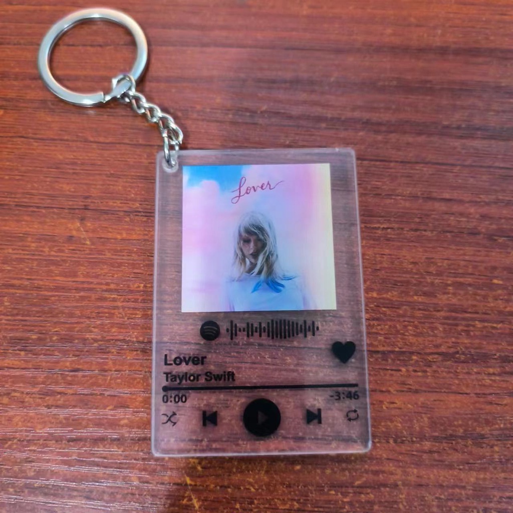 Taylor Móc Khóa Hình Lá Liễu Nửa Đêm Cho Người Yêu Không Sợ Hãi Taylor swift keychain Midnights Lover Fearless Evermore Willow speak now key chain