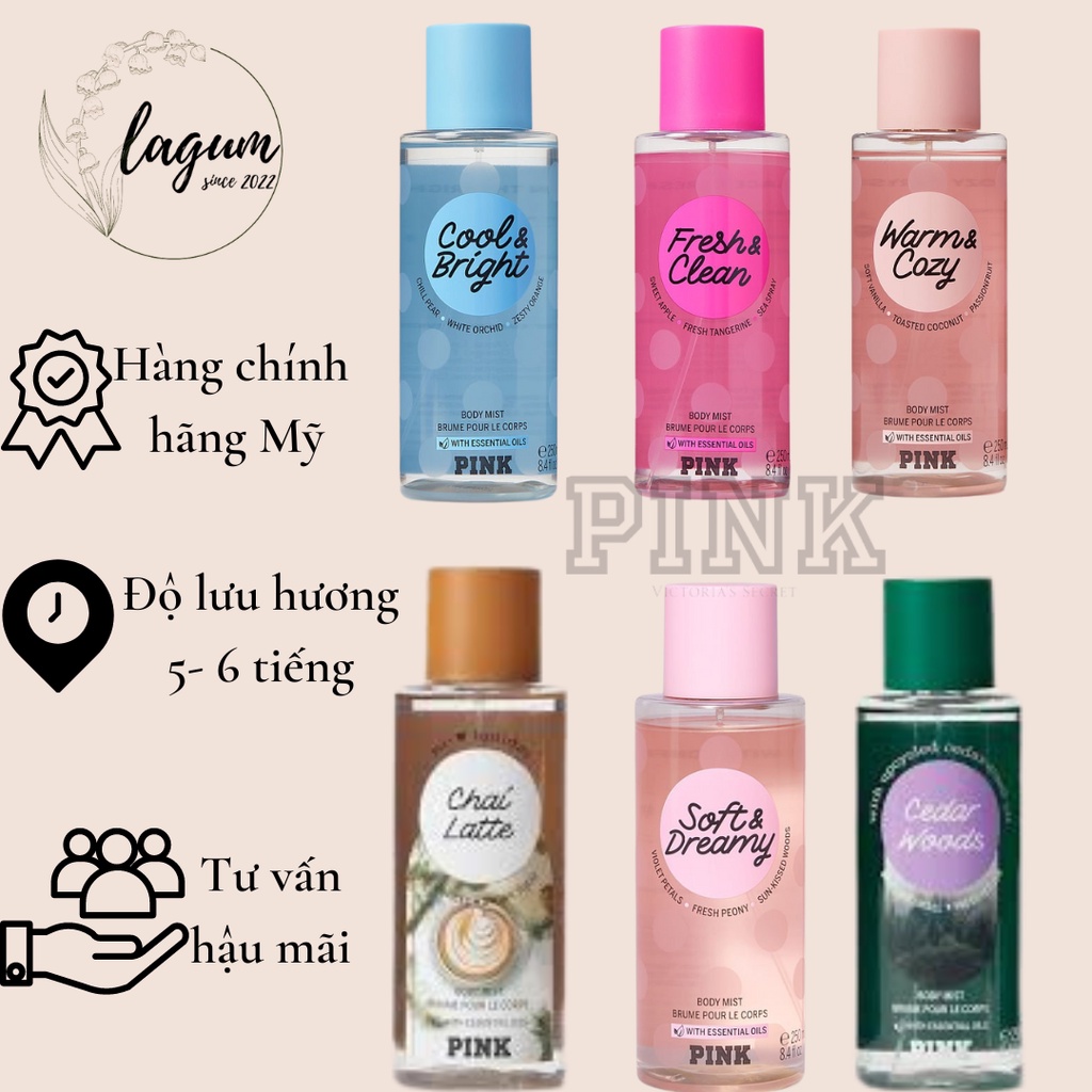 Xịt thơm bodymist cơ thể