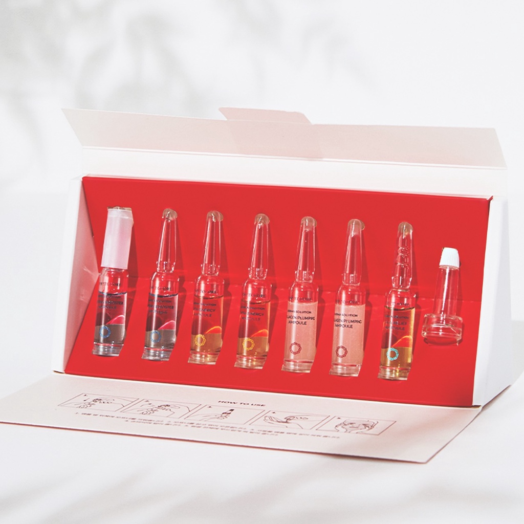 Set Tinh chất dưỡng da Collagen Plumping Ampoule chăm sóc da 7days