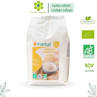 Bột mì trắng đa dụng hữu cơ organic all-purpose flour markal 1kg bột làm bánh mì, bánh ngọt, pizza