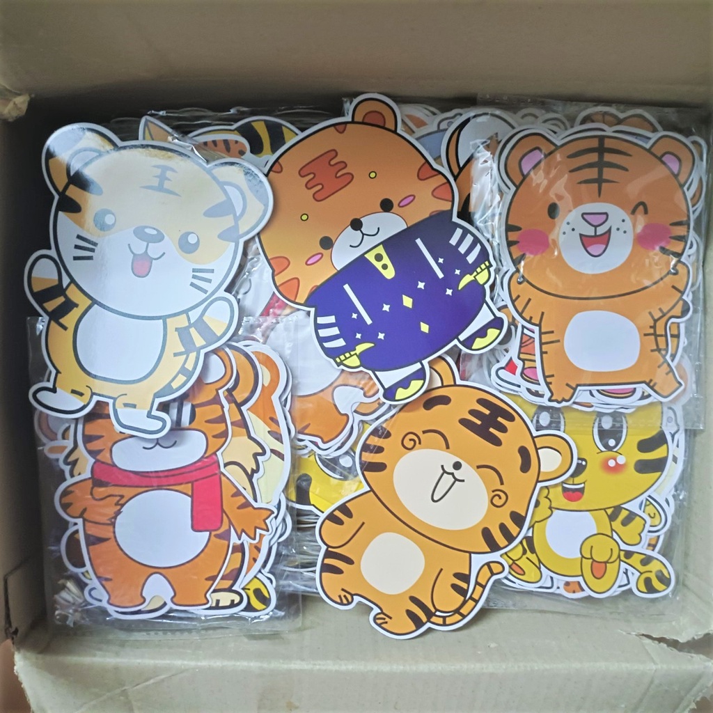 100 BAO LÌ XÌ HÌNH THÚ NGẪU NHIÊN