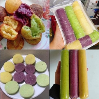 Xôi cây chiên phồng cây đã cắt khúc sẵn (bịch 1kg)