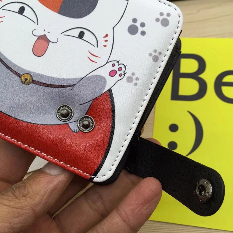 Ví Ngắn Đựng Tiền Xu Họa Tiết Hoạt Hình Anime Độc Đáo Cho Nam