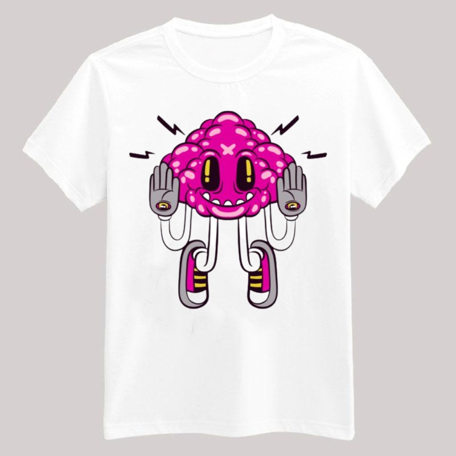 Áo thun tay lỡ unisex in hình áo choàng màu hồng, Áo phông hàn quốc nam nữ form rộng cho cặp đôi vải dày dặn, thoáng mát