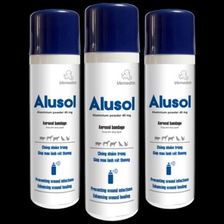 Vemedim Alusol - Phun xịt vết thương Chống nhiễm trùng, giúp mau lành vết thương Trị nhiễm trùng vết thương