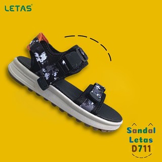 Sandal Unisex Letas D711 đen camo