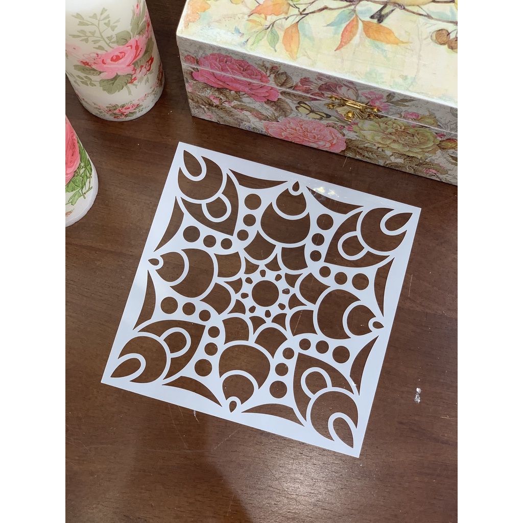 Khuôn in hình vẽ hoạ tiết vintage