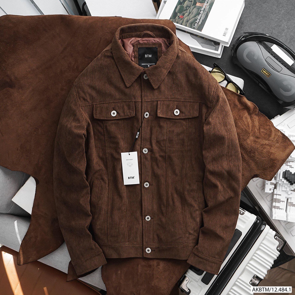 Khoác Nhung Tăm Túi Ngực